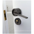 Cerradura de madera muda muda cerradura de puerta simple y elegante cerradura de la puerta interior del dormitorio